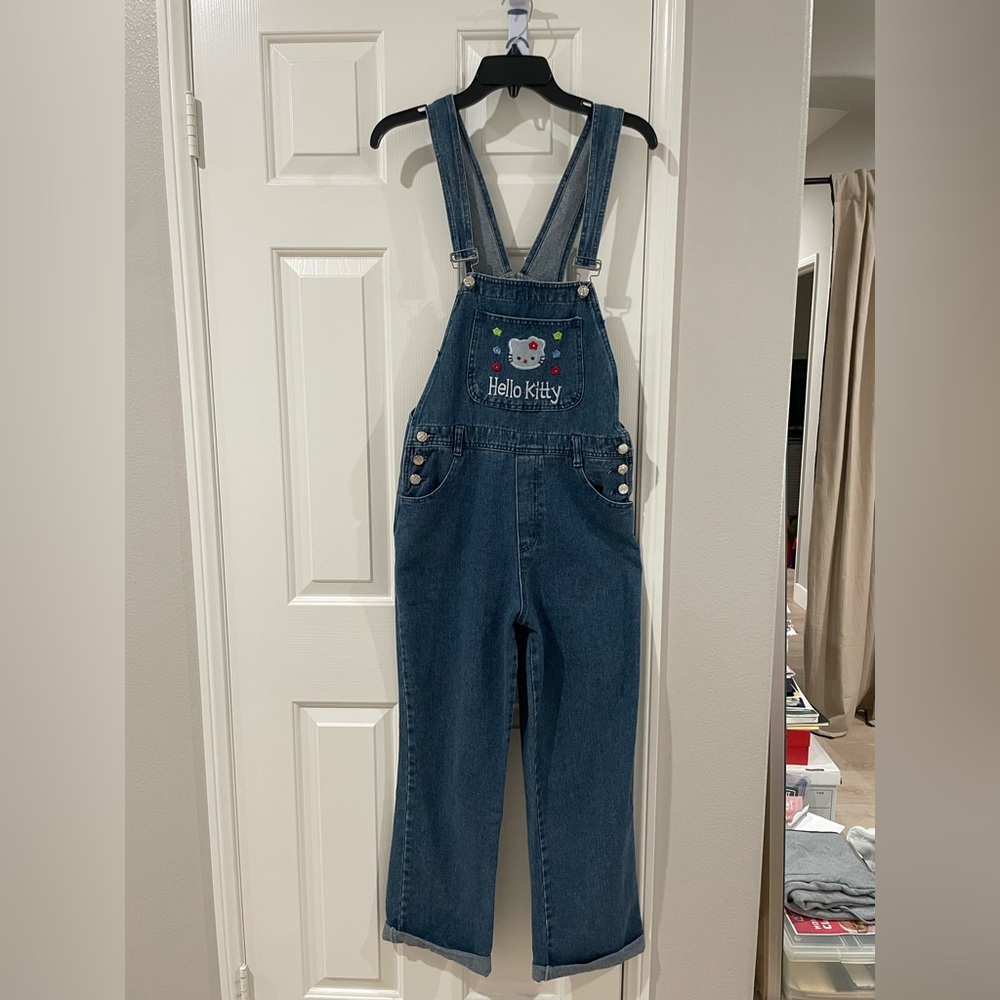 Vintage Hello Kitty overalls